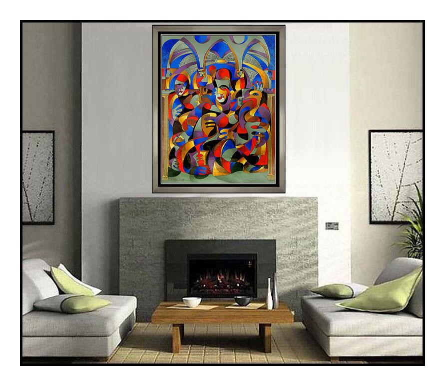 Anatole Krasnyansky Authentic & Large Original Hand-Embellished Giclee on Canvas, Professionally Custom framed and listed with the Submit Best Offer option

Accepting Offers Now:  Up for sale here we have a Rare and Original Giclee by Anatole
