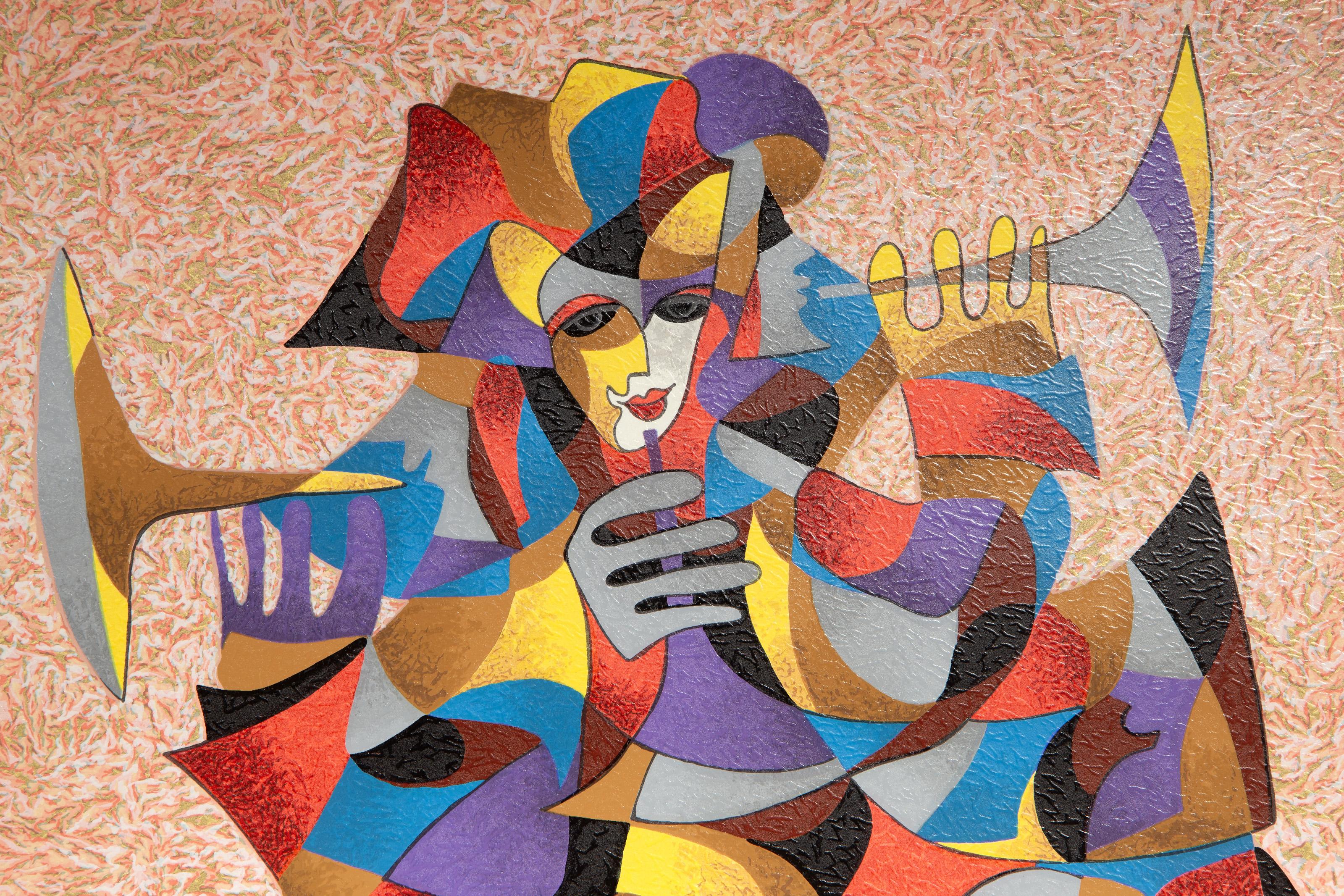 Fly Over The City II, serigrafia di Anatole Krasnyansky 1