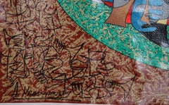 The Musicians, Serigraph on Canvas, Embellished w/ Marker by Anatole Krasnyansky