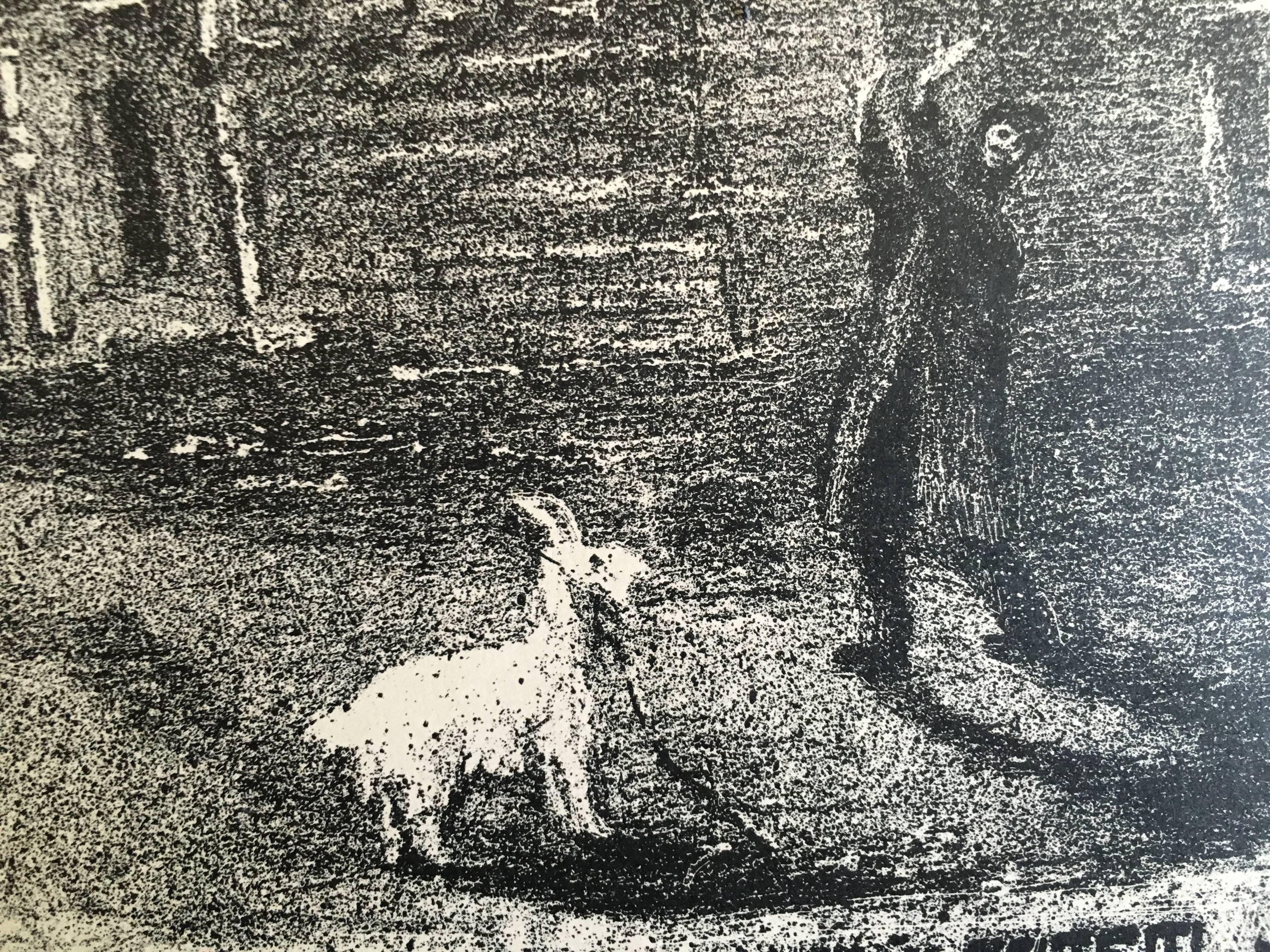 Lithographie judaïque russe ancienne en vente 3