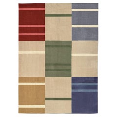 Anatolia Grid Rug_10x14_Contemporary Flatweave Handwoven Rug by Studio Marmi Anatolia Grid Rug_10x14_Contemporary Flatweave Handwoven Rug by Studio Marmi