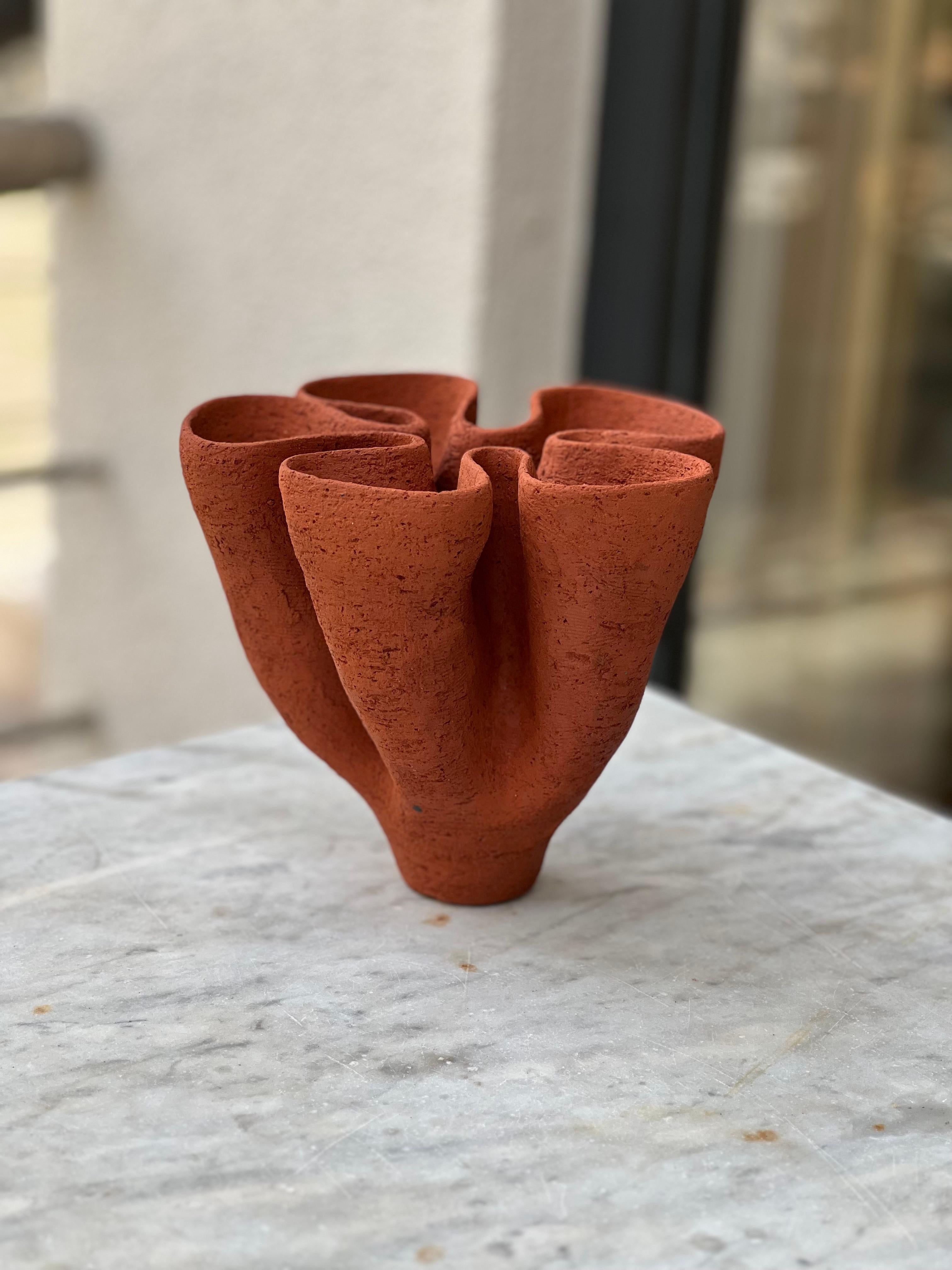 Contemporary Anatolian 4 Vase by Güler Elçi For Sale