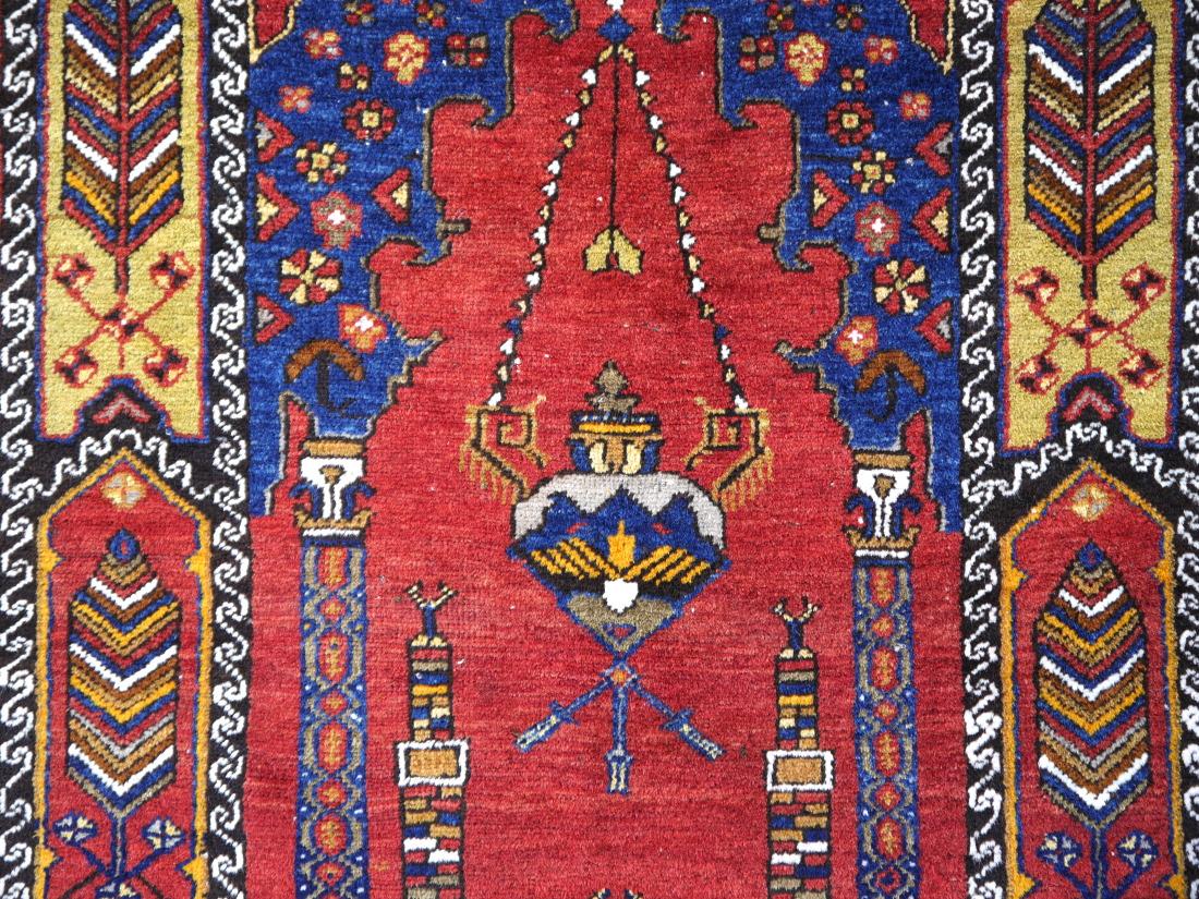 Alfombra anatolia antigua Yahyali Village Prayer 1900 - 1920 Objeto de colección en venta 8