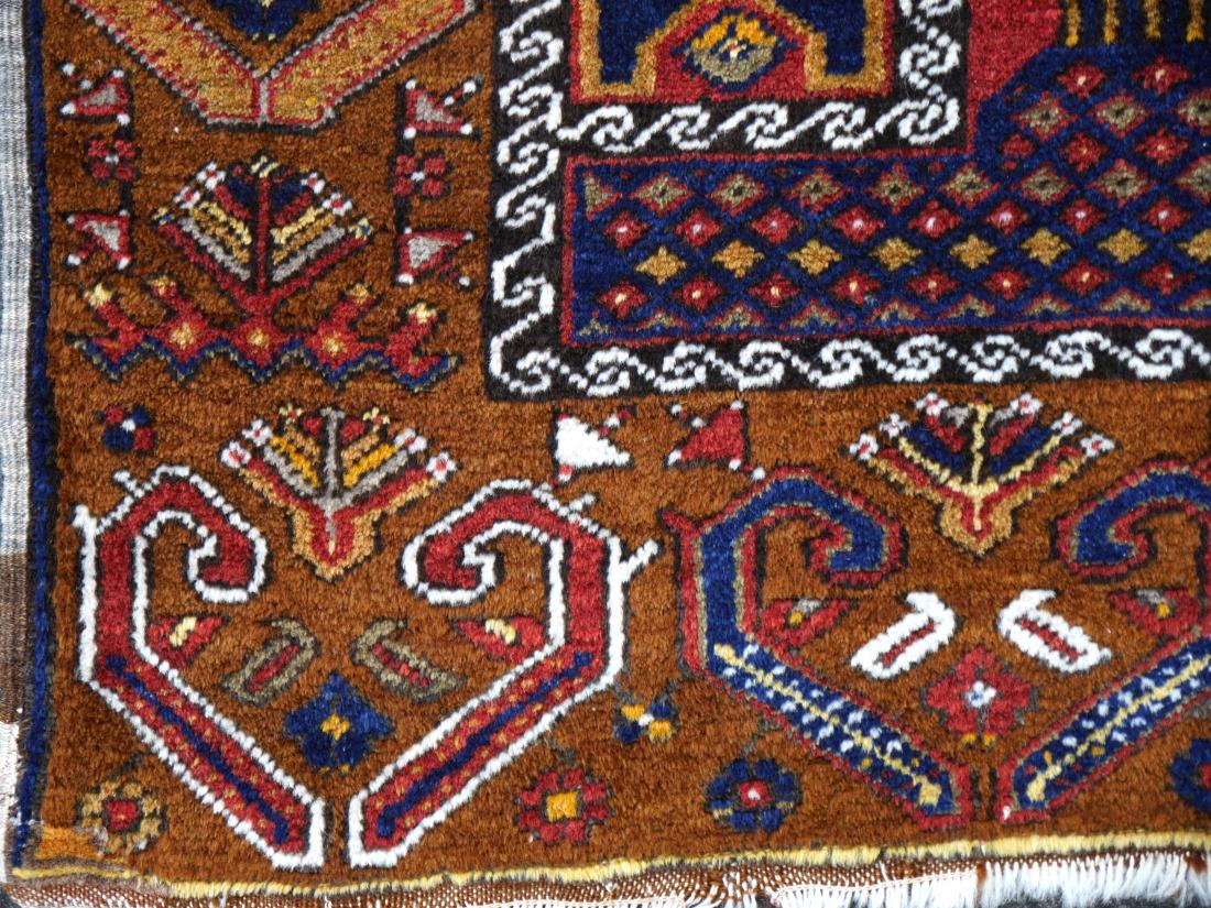 Alfombra anatolia antigua Yahyali Village Prayer 1900 - 1920 Objeto de colección Oushak en venta