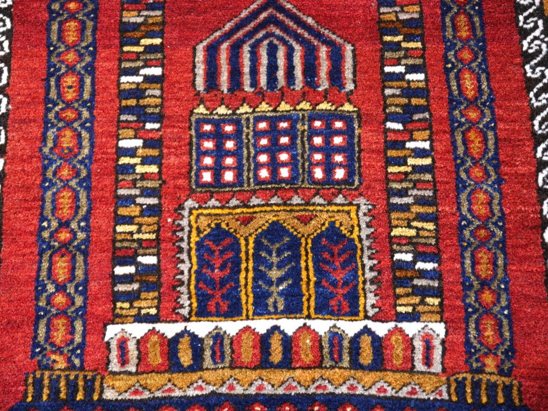Alfombra anatolia antigua Yahyali Village Prayer 1900 - 1920 Objeto de colección Anudado a mano en venta