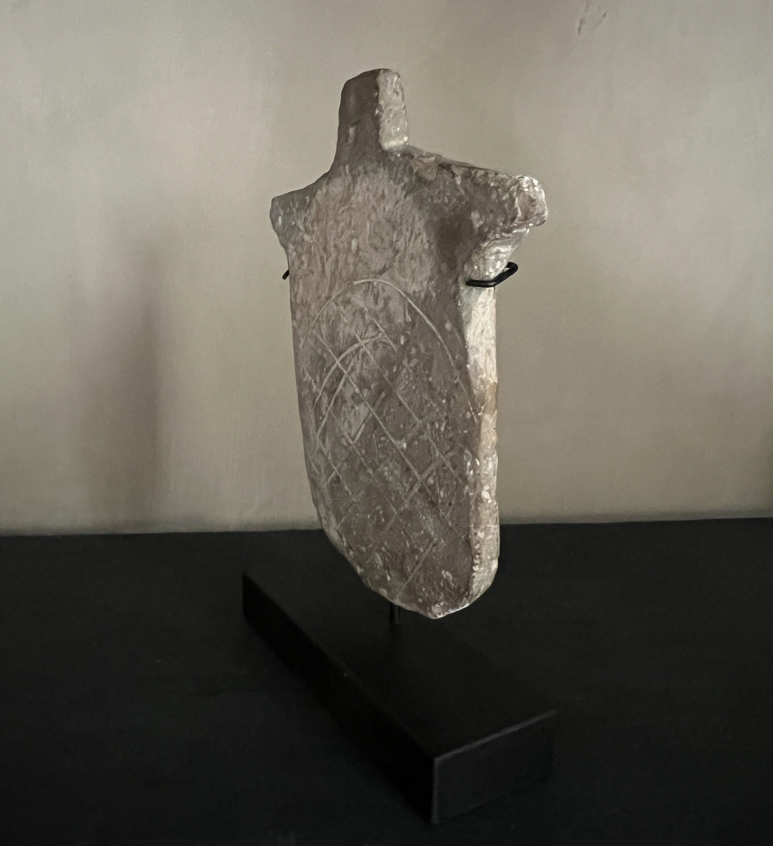 Anatolian Ceramic Idol, Early Bronze Age circa 2700-2400 BCE For Sale 3
