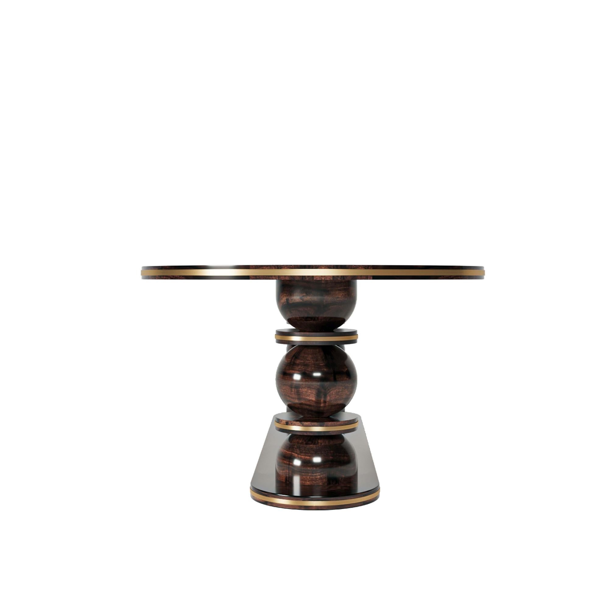 Mid-Century Modern Anatolian Dining Table Design By Mehmet Orel for Studio Kirkit For Sale