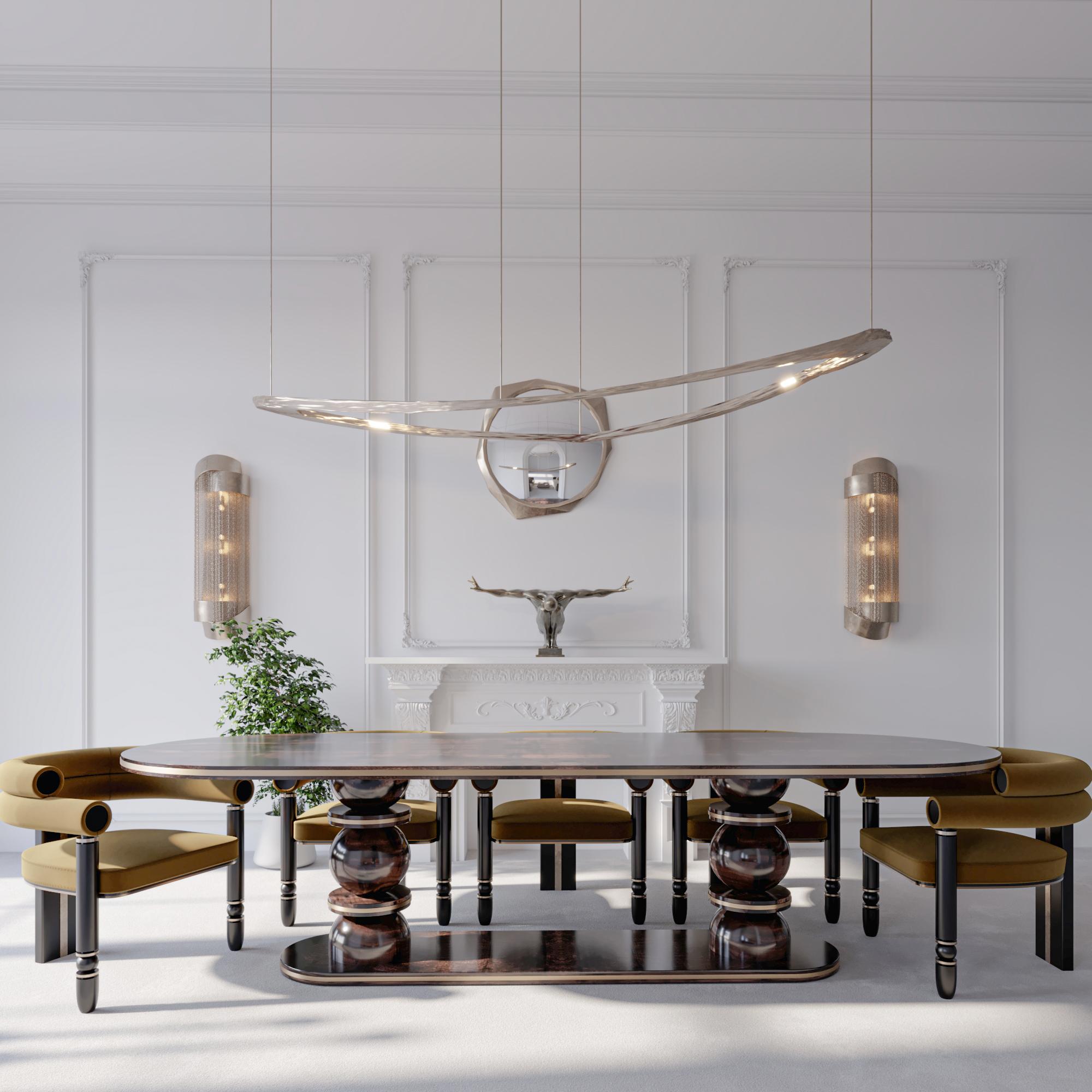Turkish Anatolian Dining Table Design By Mehmet Orel for Studio Kirkit For Sale
