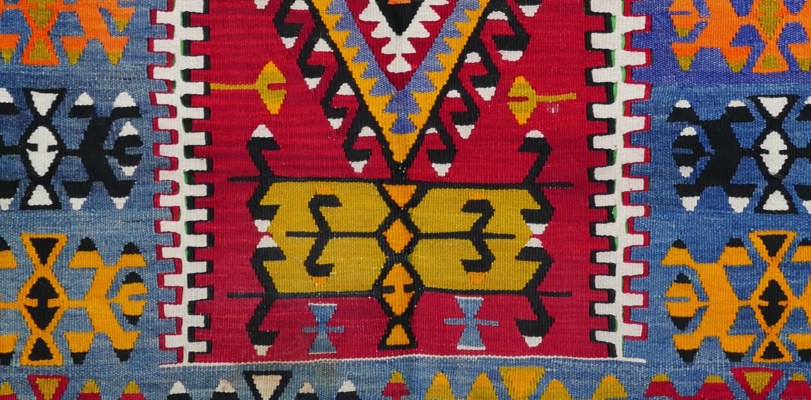 Anatolian Kilim, circa 1940 For Sale 2