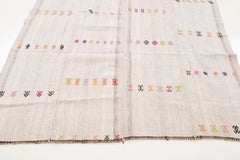 ischer Kelim, Mischung aus Baumwolle und Ziegenhaar, 1960er-Jahre