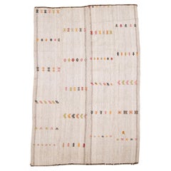 Anatolian Kilim, Cotton and Goat Hair Mix, 1960s