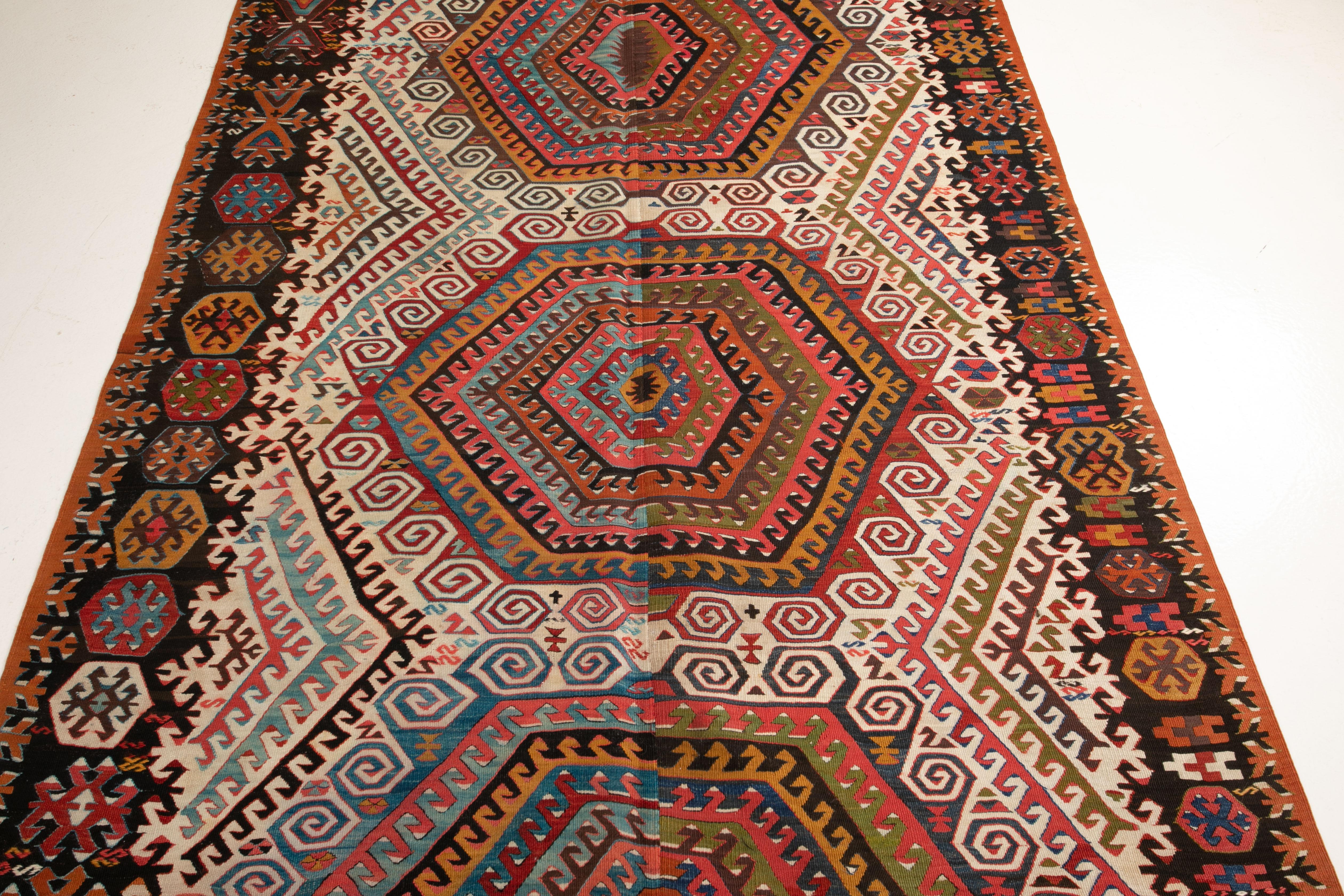 Kilim anatolico, fine XIX secolo. in vendita 1