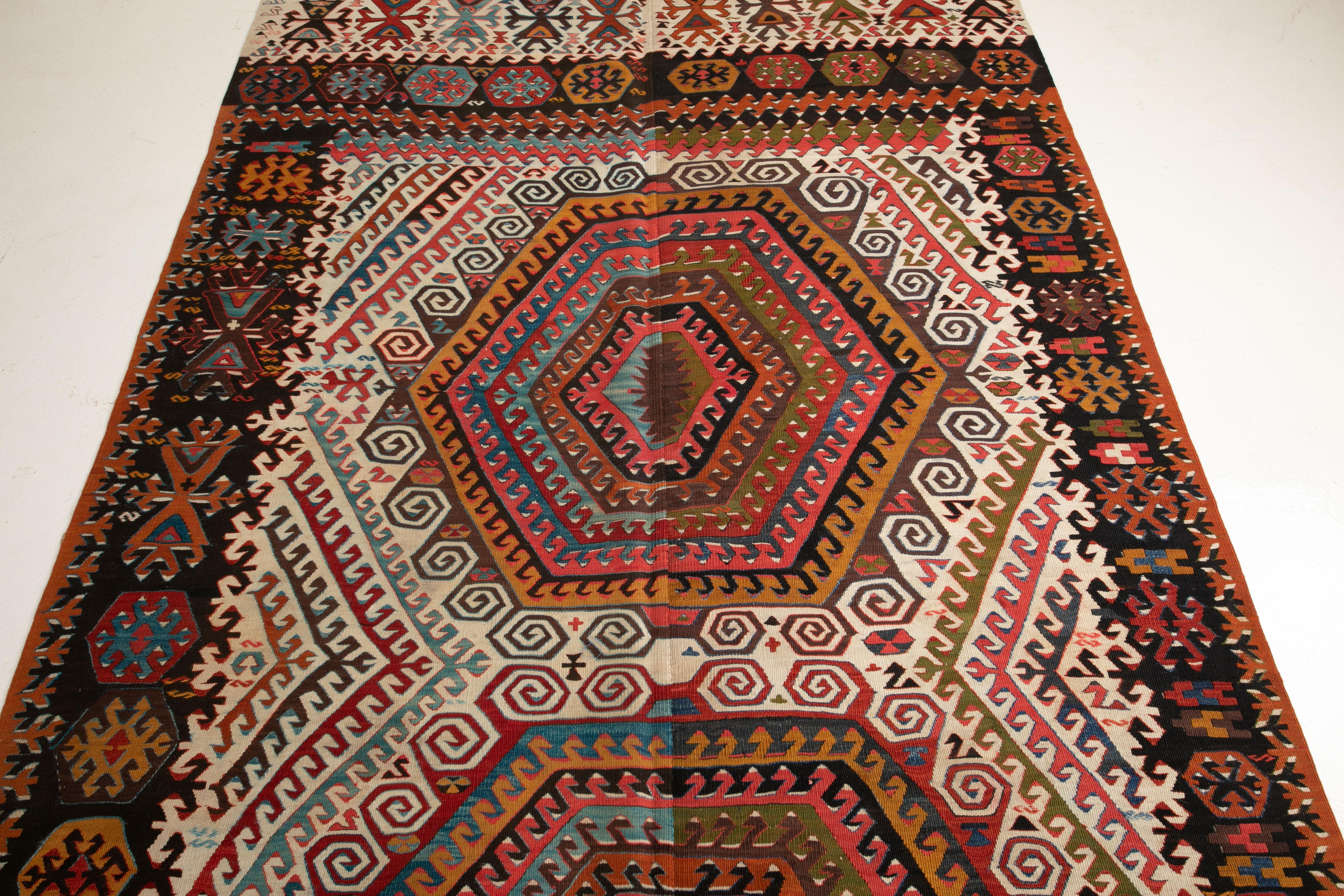 Kilim anatolico, fine XIX secolo. in vendita 2