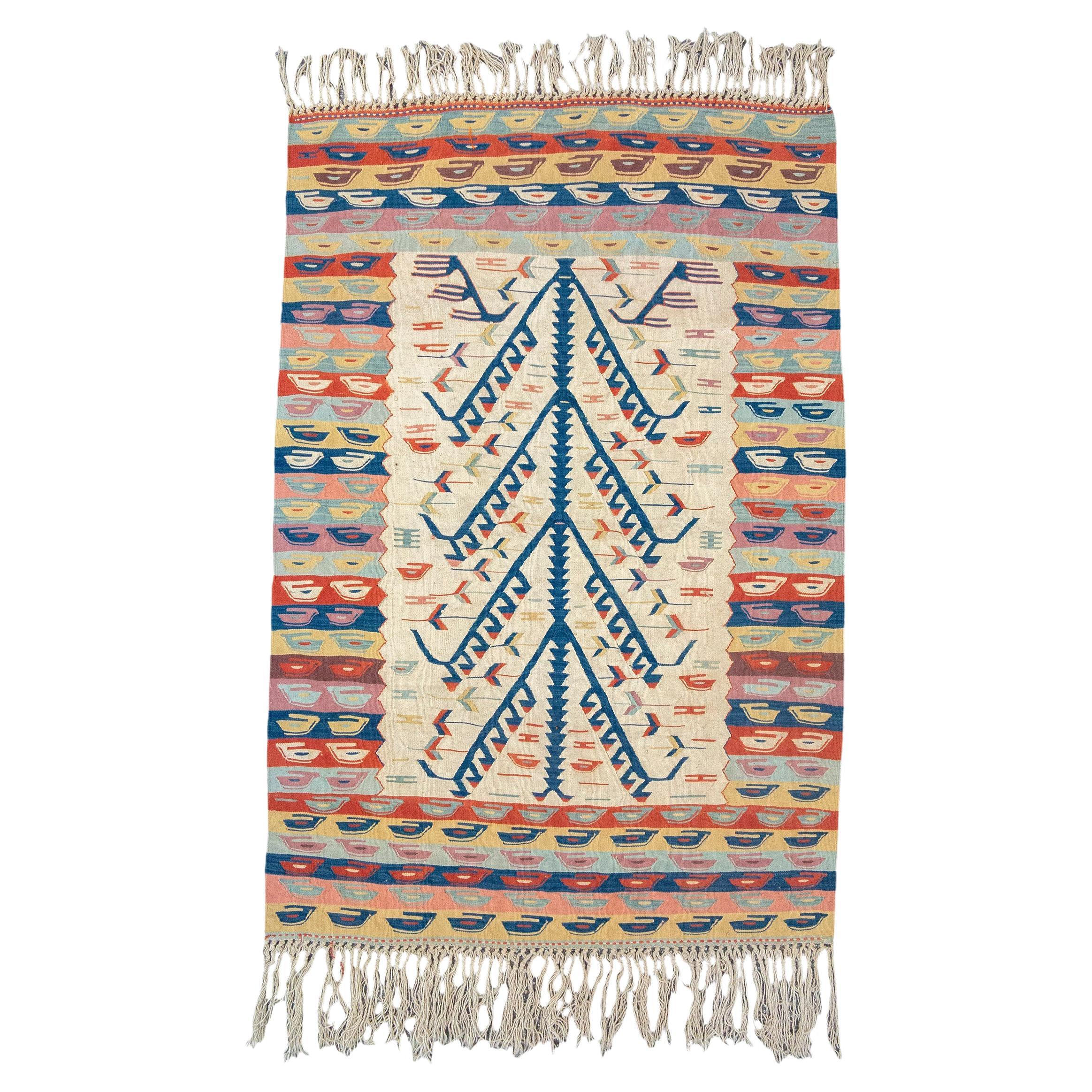 Anatolian Kilim, Late 20th Century