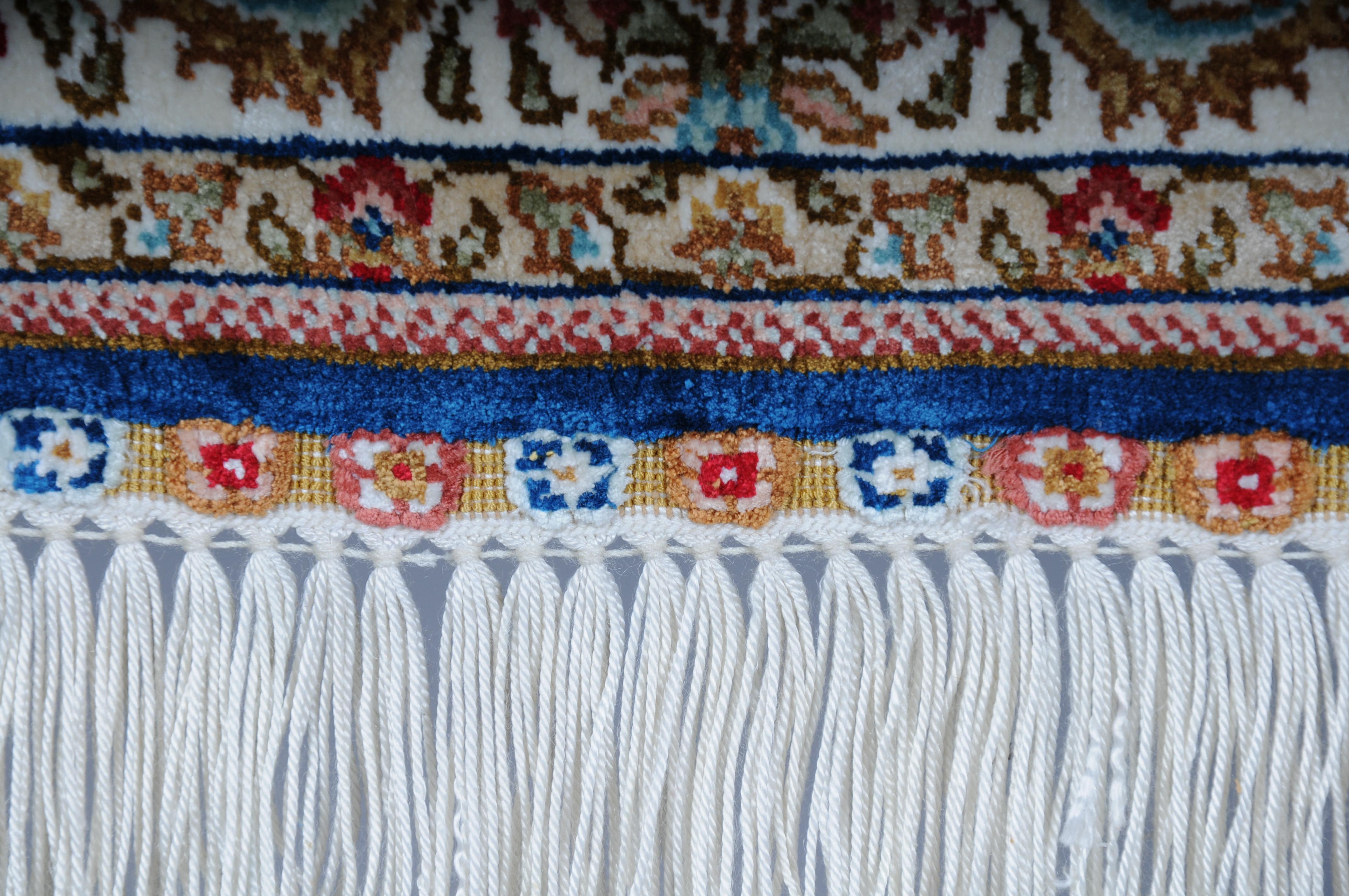 Anatolischer Gebetsteppich/ Tapetenteppich aus Baumwolle/Seide, 20. Jahrhundert im Angebot 7
