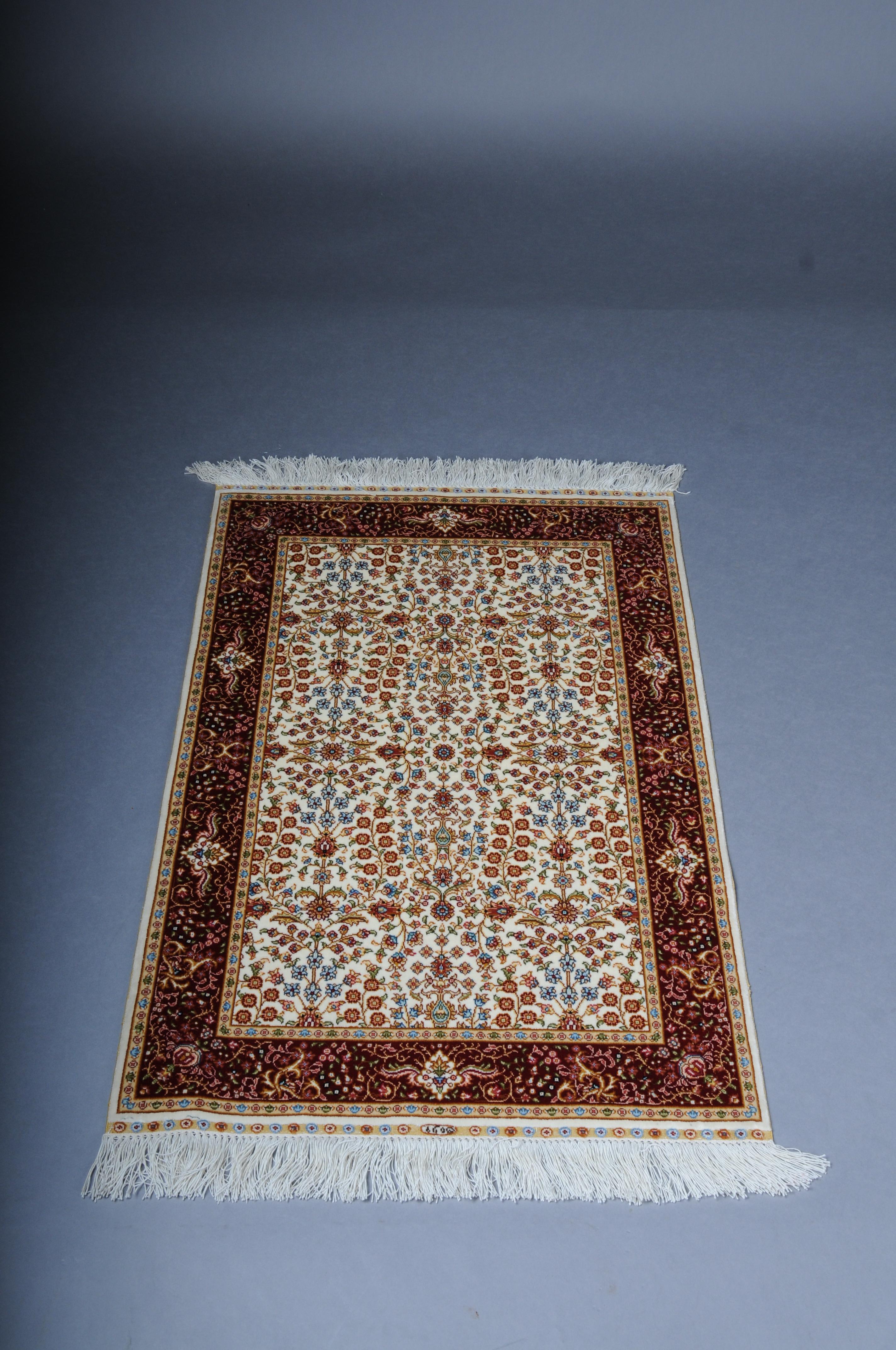 Anatolian prayer rug/tapestry cotton/silk, 20th century For Sale 7