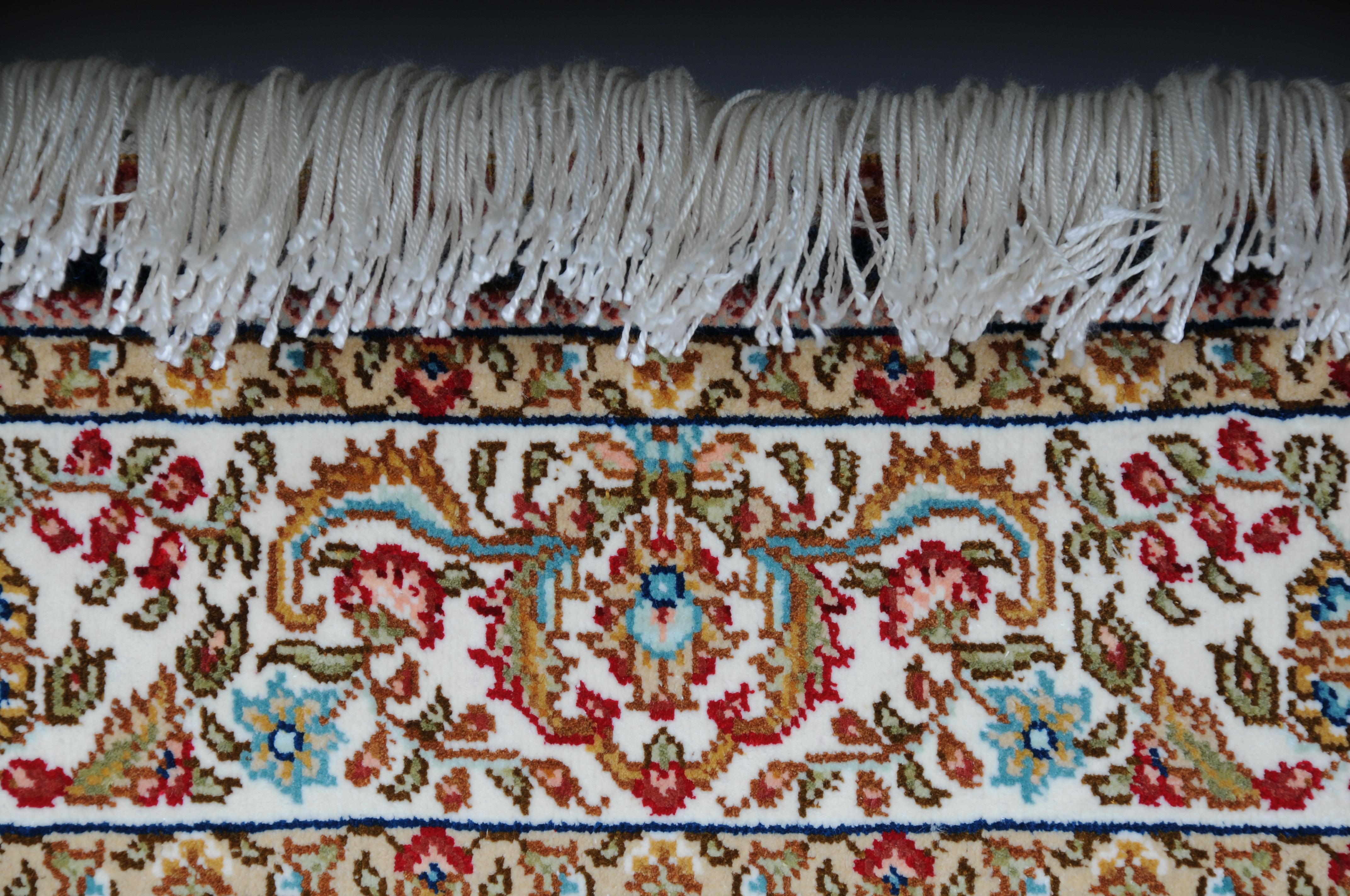 Anatolischer Gebetsteppich/ Tapetenteppich aus Baumwolle/Seide, 20. Jahrhundert im Angebot 3