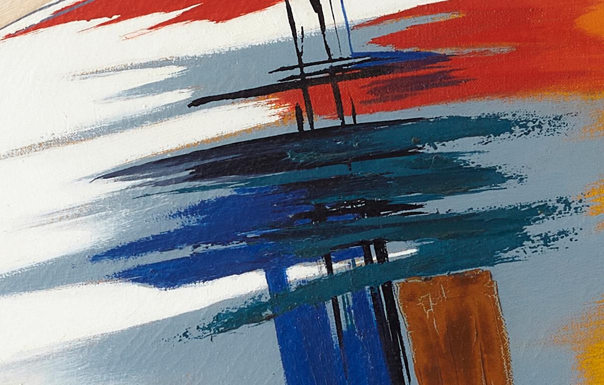 Anatoly Kost “Ecstasy”
1996 y. Canvas.Oil. Painting
Flat: 62,5/70 cm. Framed: 70,5/78 cm.
This picture is a transformation of music on canvas, so it is accompanied by:
Visiomix - Joe Cocker 