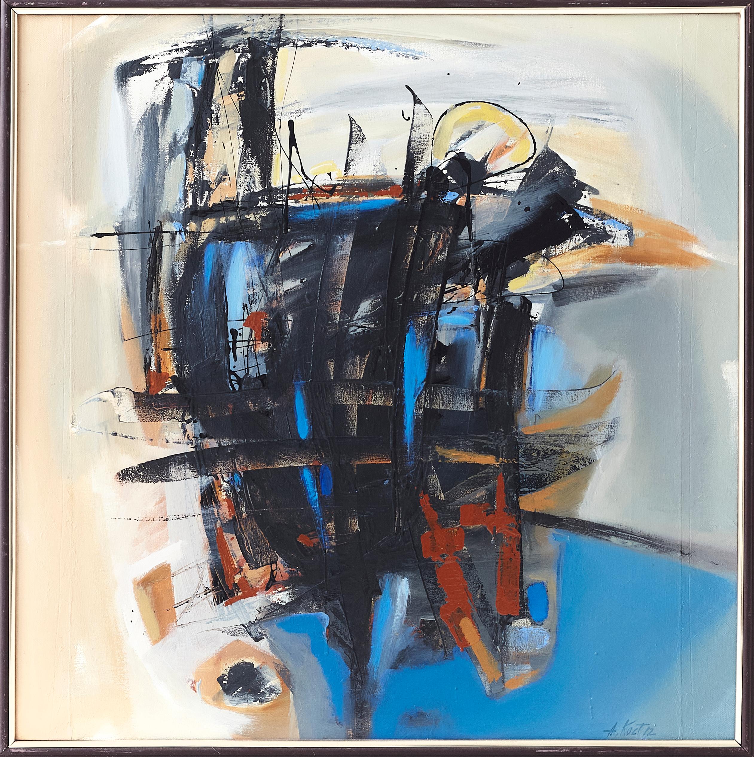 Anatoly Kost Abstract Painting - "Providinnya"
