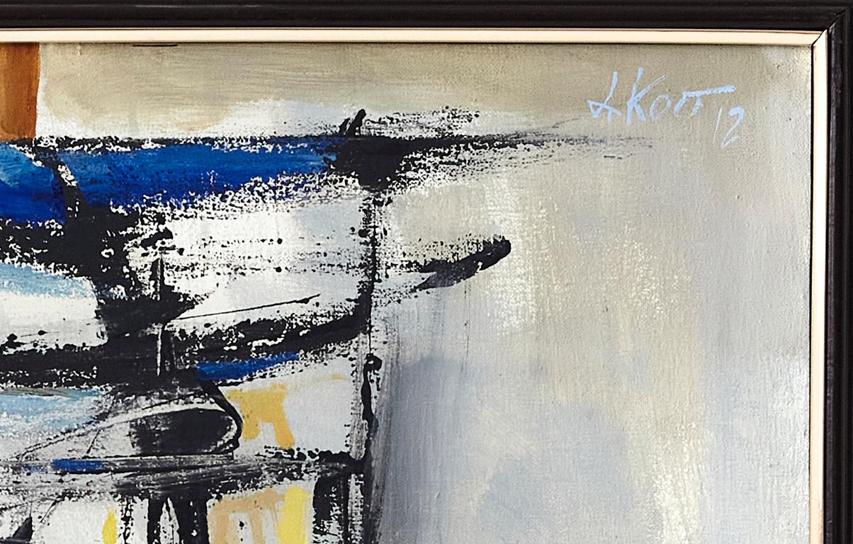 „Something and nothing“ (Abstrakt), Painting, von Anatoly Kost