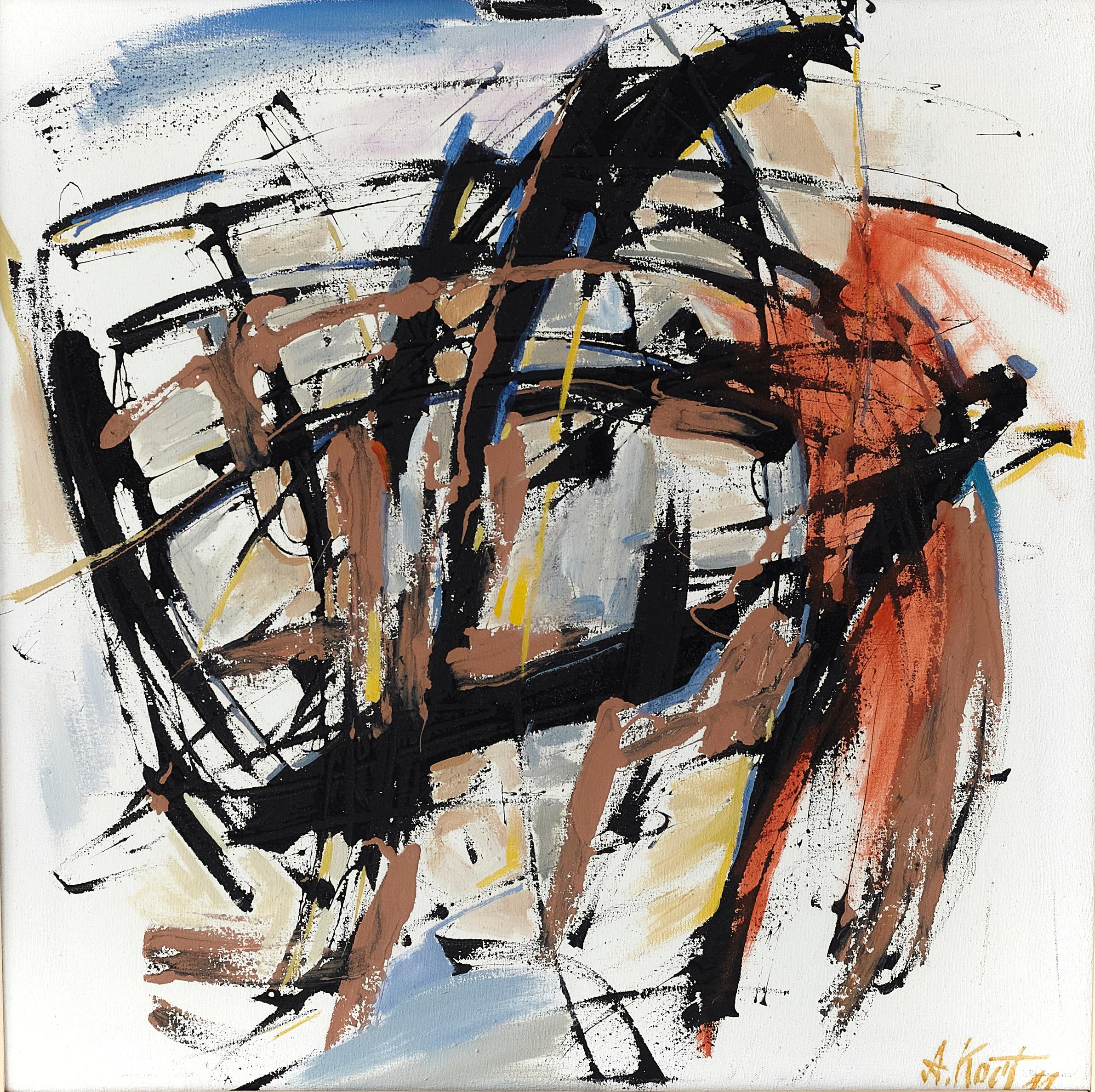 „Raum der Widersprüche“ – Painting von Anatoly Kost