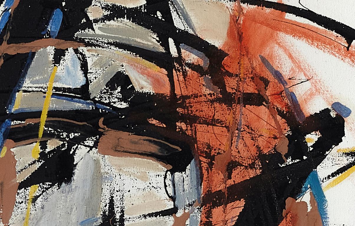 „Raum der Widersprüche“ (Grau), Abstract Painting, von Anatoly Kost