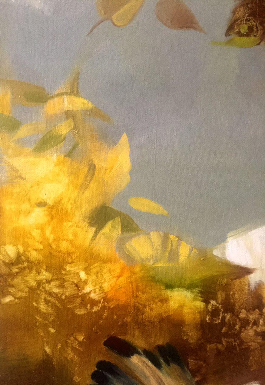 Autunno, Ritratto, Pittura a olio originale, pronta da appendere 2