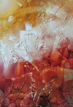 Awakening, Abstract Art, Original oil Painting, Ready to Hang