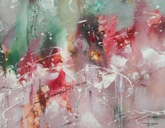 Breath of Spring, Abstract Art, Original oil Painting, Ready to Hang