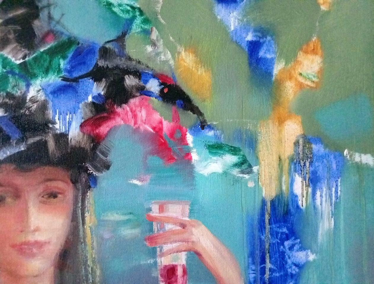Artist: Anatoly Borisovich Tarabanov
Work: Original oil painting, handmade artwork, one of a kind 
Medium: Oil on Canvas 
Year: 2020
Style: Figurative Art
Title: Carnival
Size: 27.5
