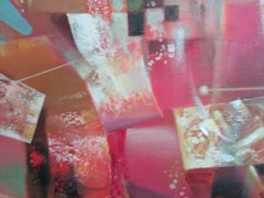 Dialog, Abstract Art, Original oil Painting, Ready to Hang