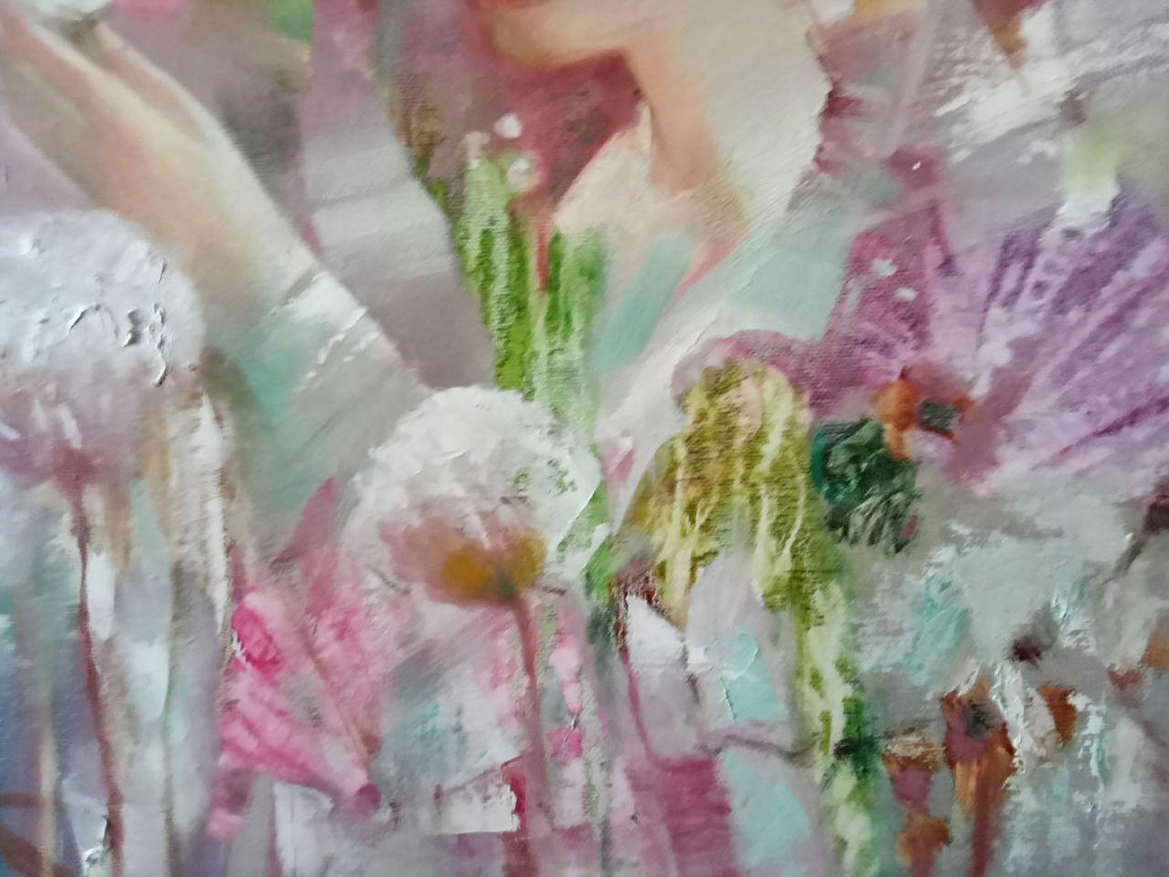 Artista: Anatoly Borisovich Tarabanov
Lavoro: Pittura a olio originale, opera d'arte fatta a mano, unica nel suo genere 
Mezzo: Olio su tela 
Anno: 2017
Stile: Arte contemporanea
Titolo: Sogno di fata
Dimensioni: 25,5
