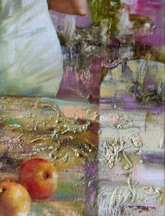 Memories, Figurative Art, Original oil Painting, Ready to Hang