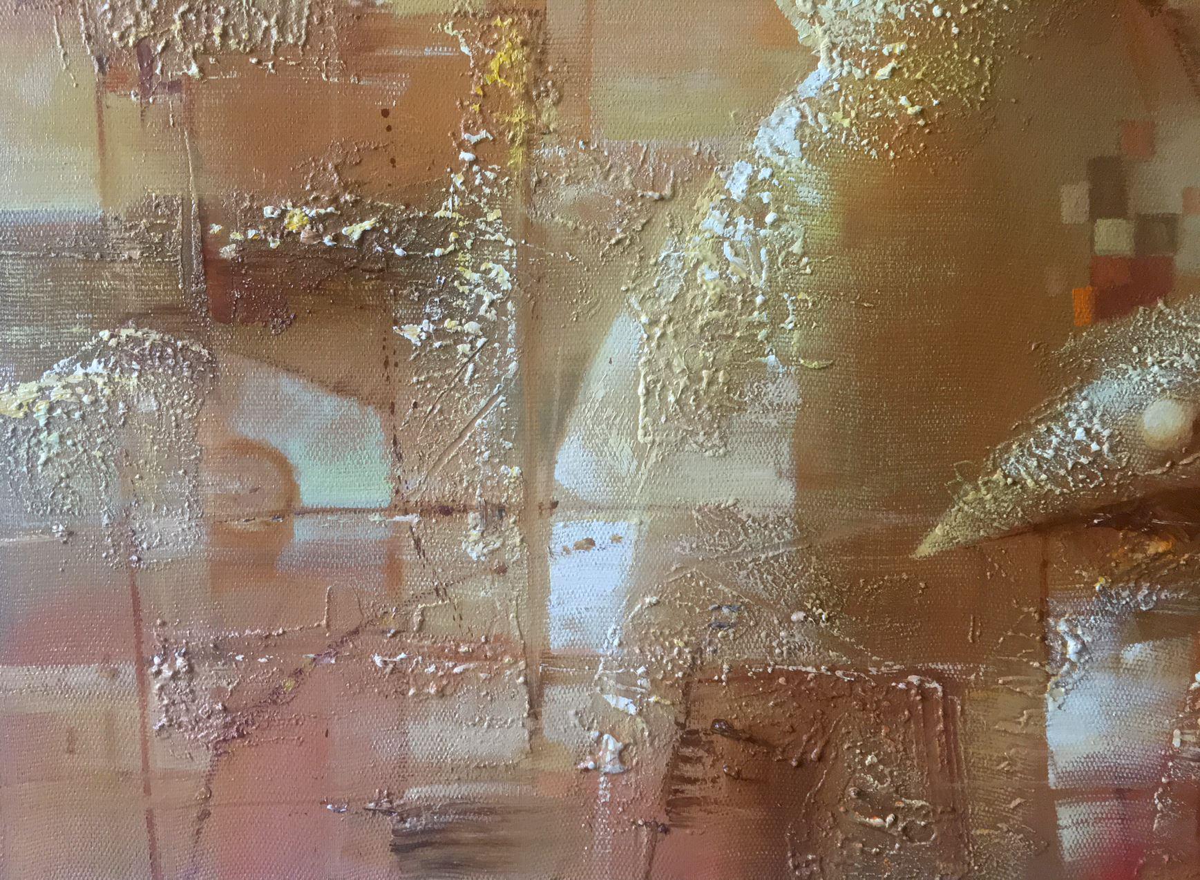 Profile féminin, peinture à l'huile originale, prête à être accrochée - Impressionnisme Painting par Anatoly Tarabanov