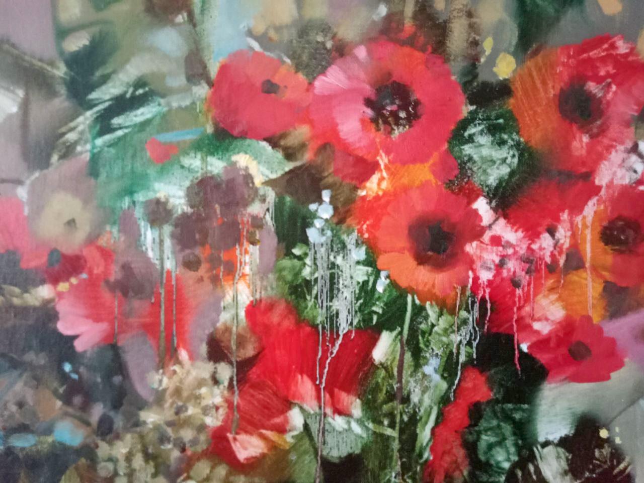 Sinfonia mattutina, Arte figurativa, Ritratto, Pittura ad olio originale, Pronto da appendere - Painting di Anatoly Tarabanov