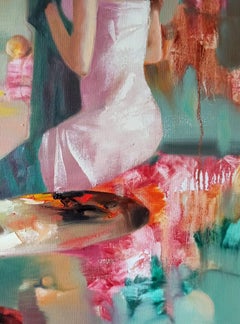 Painter, Figurative Art, Original oil Painting, Ready to Hang