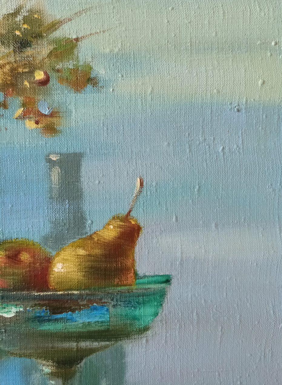 Still Life, Original oil Painting, Ready to Hang For Sale 2