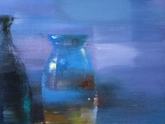 Natura morta, Pittura ad olio originale fatta a mano, pronta da appendere