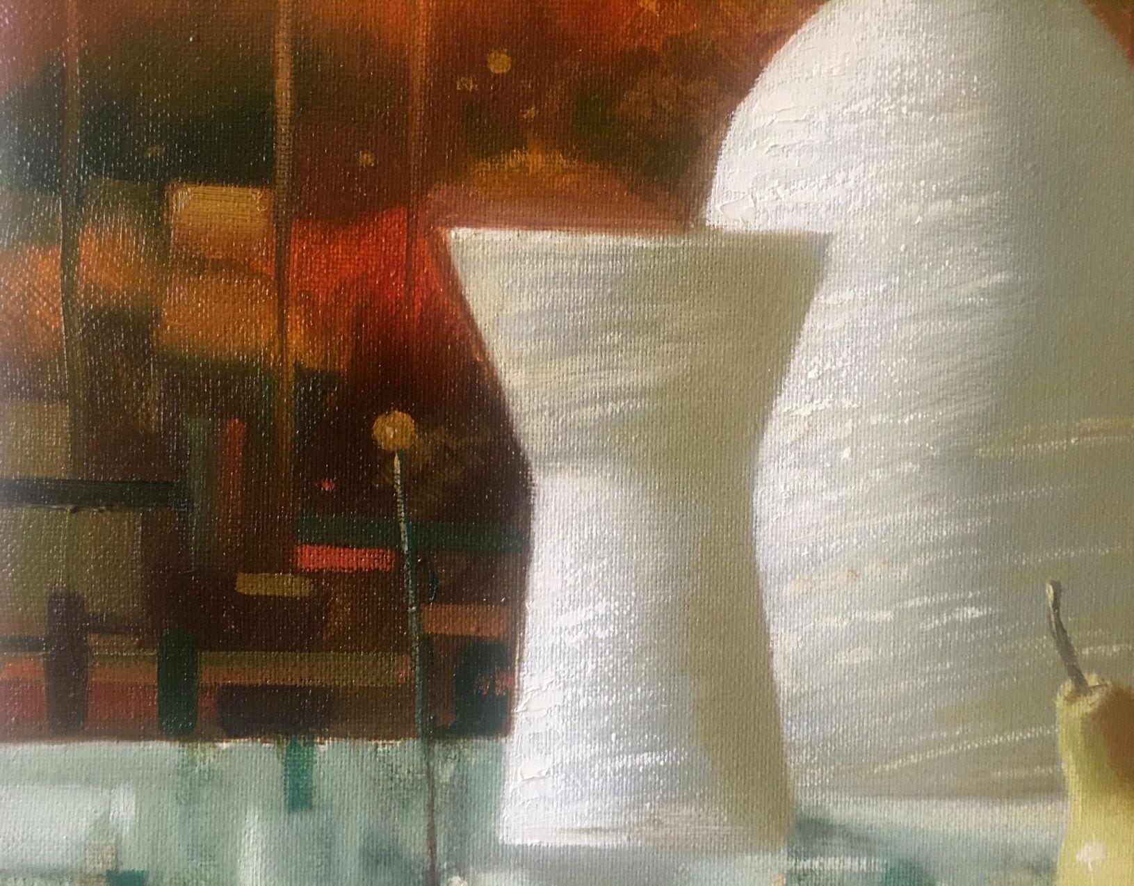 Still Life, Surrealism, Original oil Painting, Ready to Hang 3