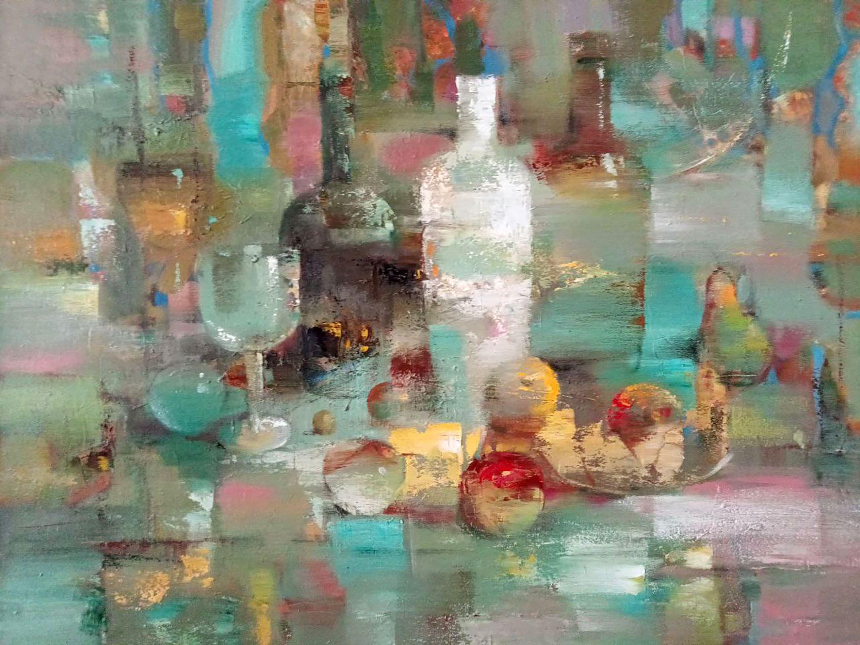 Still Life, Impressionism, Original oil Painting, Ready to Hang