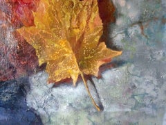 Dos, Obra de arte hecha a mano Pintura al óleo original, Lista para colgar