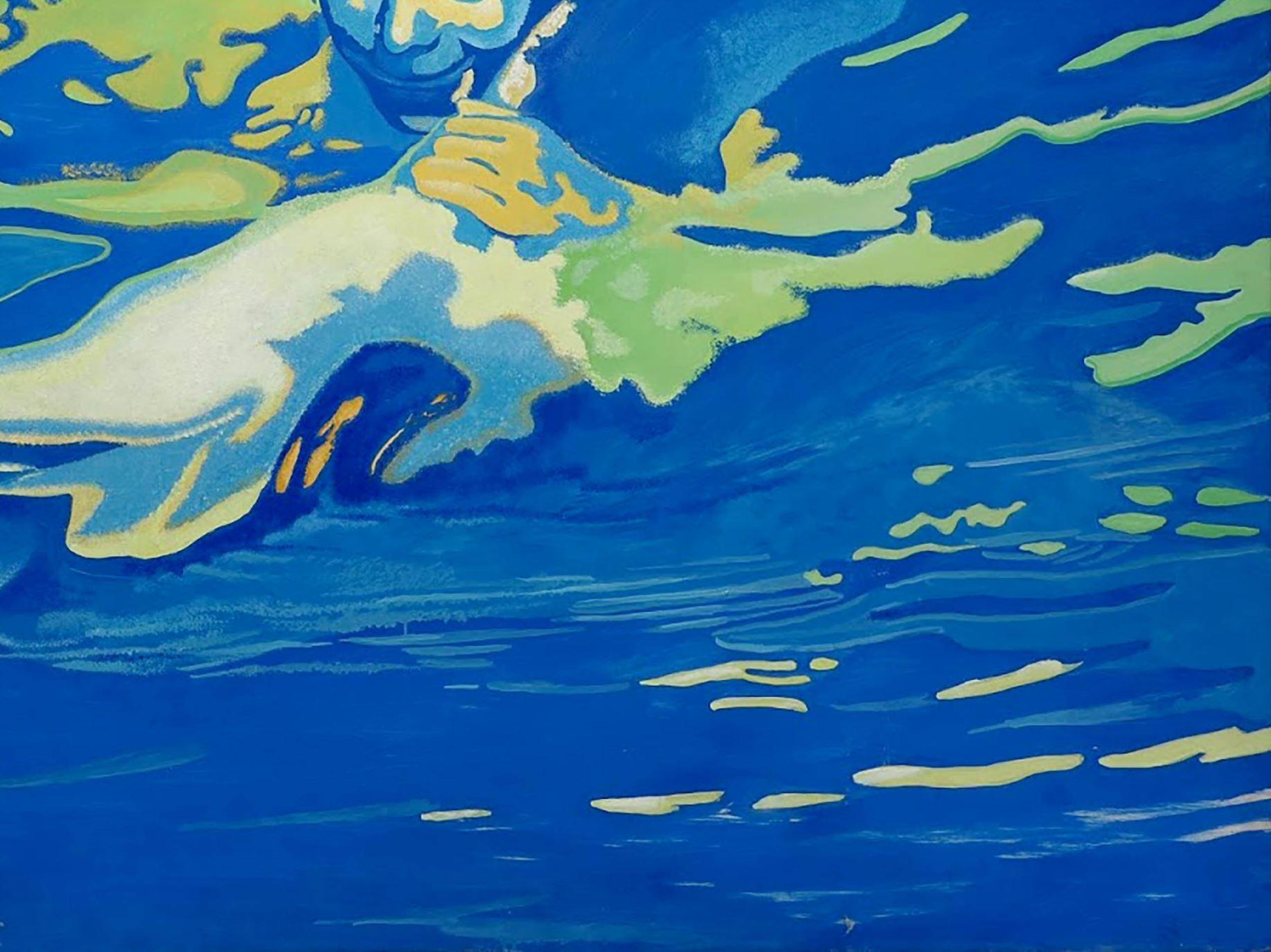 Ein Hauch von einem Traum Porträt Zeitgenössische Kunst Original Ölgemälde Einzigartig – Painting von Anatoly Varvarov Viktorovich