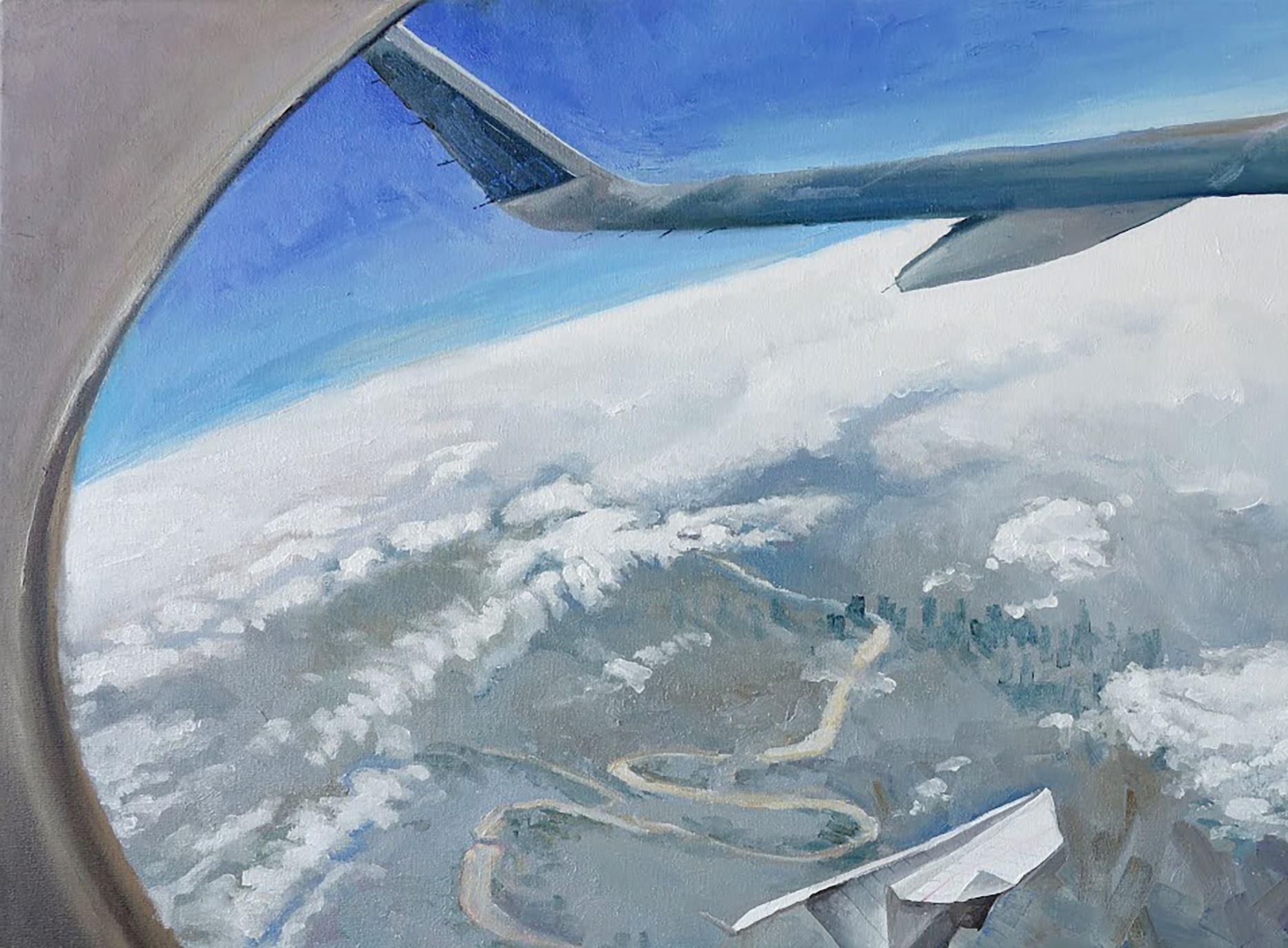 Künstler: Warwarow Anatoli Viktorowitsch
Titel: Flugzeuge leben im Flug
Größe: 27,5x35,5 Zoll, (70x90 cm)
Medium: Öl auf Leinwand
Handbemalt, original, einzigartig, 

