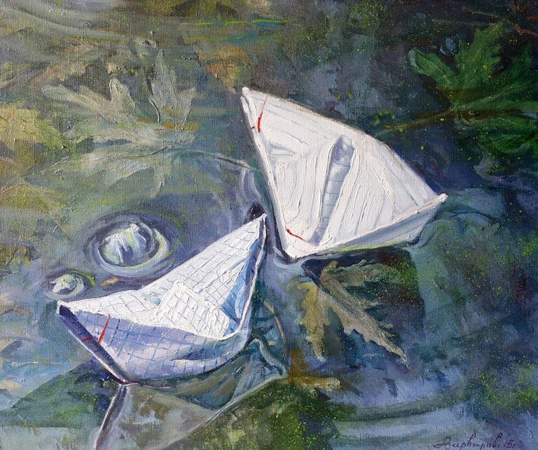 Anatoly Varvarov Viktorovich - Cell with a Ruler, Original oil Painting ...