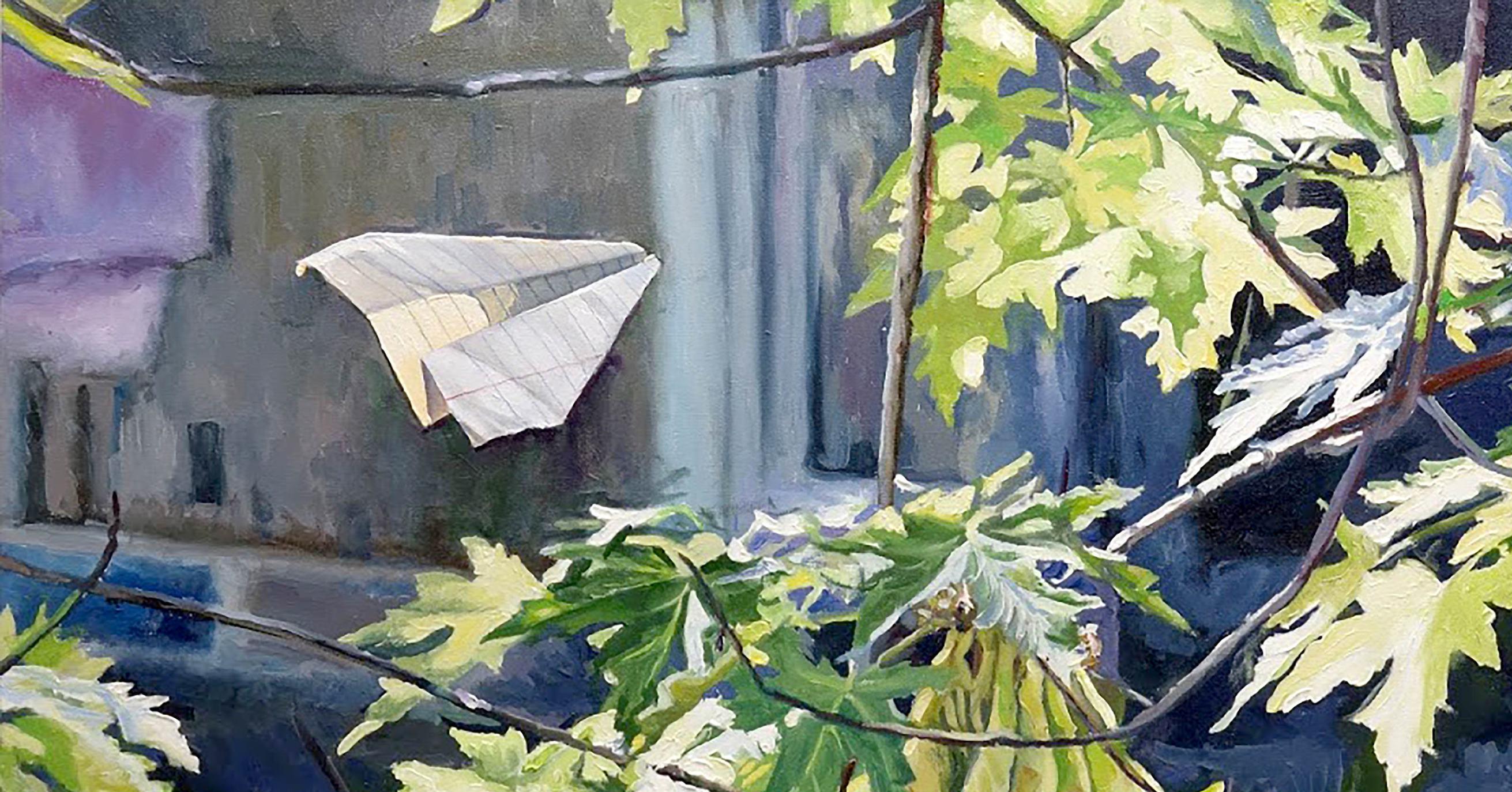 Acero, Pittura ad olio originale, Pezzo unico in vendita 1