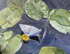 Sommer, Original-Ölgemälde, Unikat