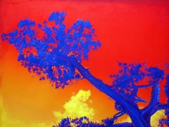 Testimone del tempo, Arte contemporanea Pittura ad olio originale di grandi dimensioni, Pezzo unico