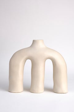 Anatomia Sutil Stoneware Vase by Camila Apaez