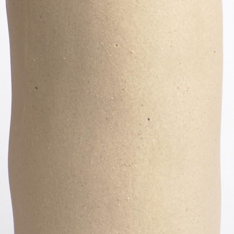 Cast Anatomía Sutil Ceramic Sculptural Vase For Sale