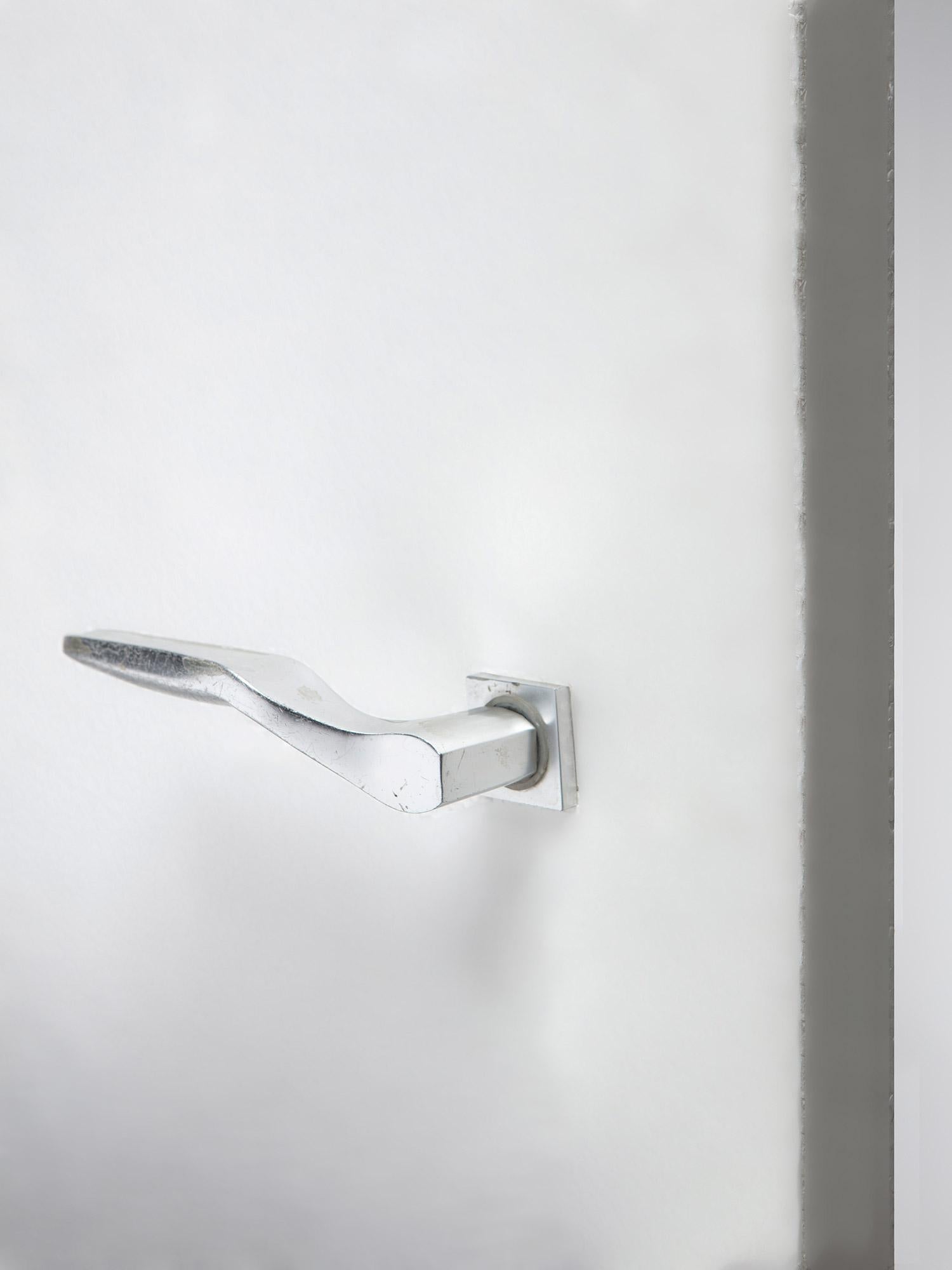 Milieu du XXe siècle Poignées de porte en aluminium 